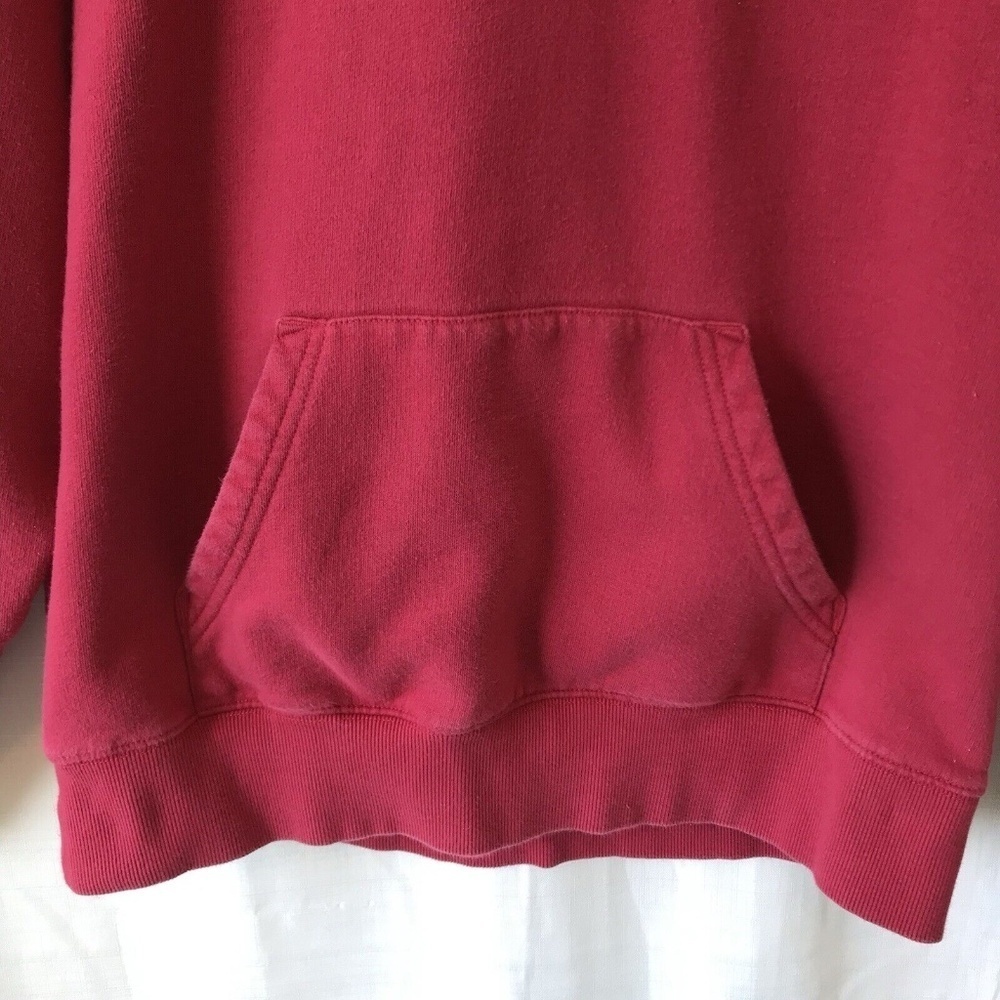 Peloton Womens Fuchsia Long Sleeve Drawstring Fleece Pullover Hoodie Size Small - Picture 4 of 15